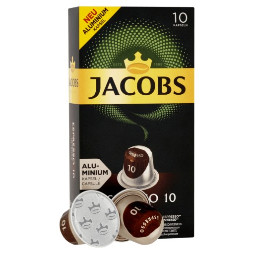 Nespresso Jacobs Lungo 8 kapsúl Intenso 10 ks.