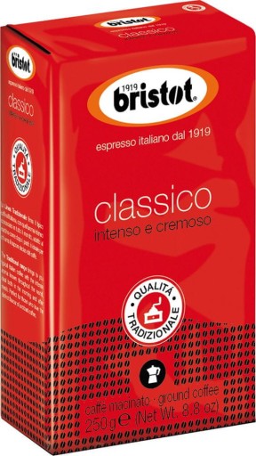Bristot Classico mletá káva 250g
