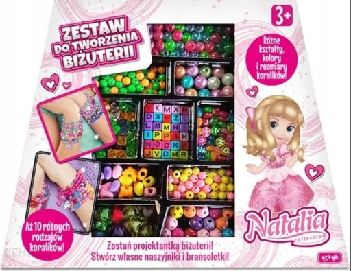 Korálky na výrobu náramkov Natália