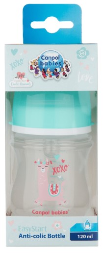 Canpol dojčenská fľaša EasyStart TOYS 120ml