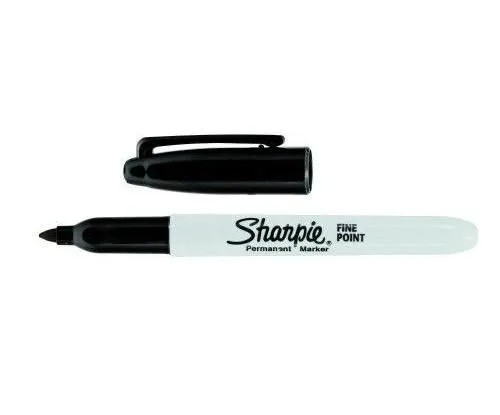Permanentný univerzálny stavebný popisovač 1,00mm čierny Sharpie Fine