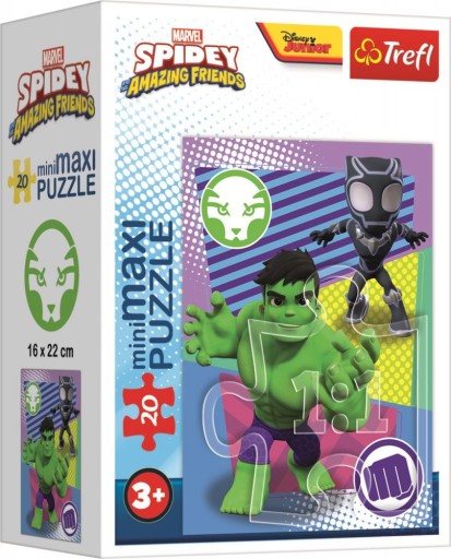 Puzzle Mini Maxi The Amazing Spidey Trefl mix