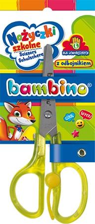 Školské nožnice pre ľavákov Bambino zarážka dverí