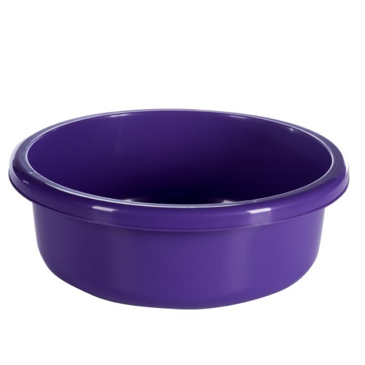 MISKA PLASTOVÁ MISKA VEĽKÁ okrúhla 36cm DO KUCHYNE KÚPEĽŇA -T