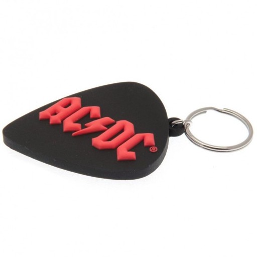 AC/DC Plectrum Originálna gumená kľúčenka