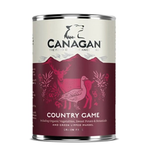 CANAGAN County Game vlhké krmivo pre psov 400g GAME
