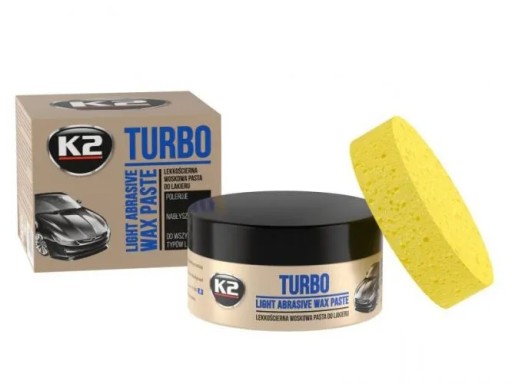 Ľahko abrazívna vosková pasta Nano K2 Turbo 250g
