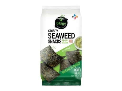 Snack nori s príchuťou wasabi BIBIGO 5g