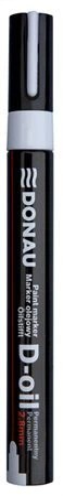 D-Oil olejový popisovač okrúhly 2,8mm biely popisovač
