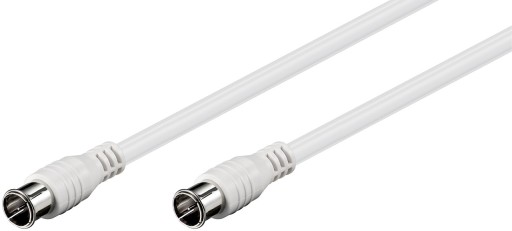 SAT kábel 80 dB rýchlospojka F 2x tienený 1,5m