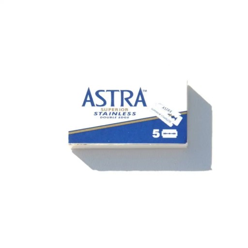 Astra Blue Nerezové žiletky na holenie 5 ks