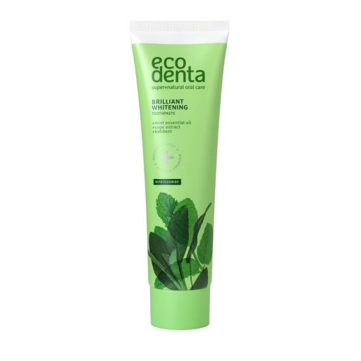 Bieliaca zubná pasta s fluoridom Sage Mint Ecodenta 100ml