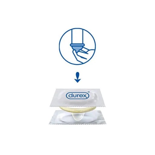 Rebrované kondómy Durex Arouser, 3 kusy