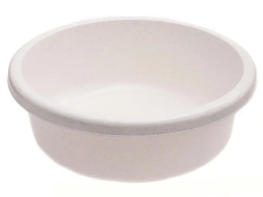 MISKA PLASTOVÁ MISKA VEĽKÁ okrúhla 36cm DO KUCHYNE KÚPEĽŇA -T