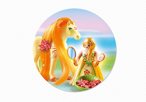 PLAYMOBIL 6168 PRINCEZNÁ SLNEČNÝ KÔŇ