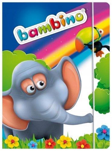 BAMBINO MIX ŠKOLSKÝ ZLOŽKA S GUMA A4 1 ks.