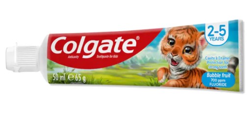 COLGATE ZUBNÁ PASTA JUNIOR BUBLINOVÉ OVOCIE 2-5 ROKOV 50ml