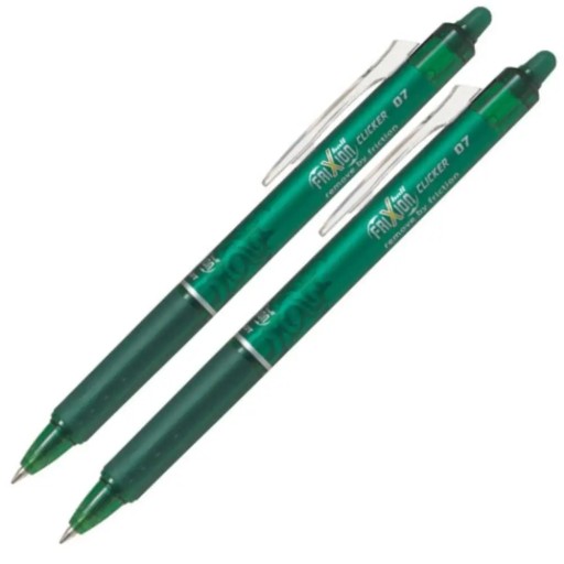 PILOT FRIXION AUTOMATICKY SMAZATEĽNÉ GULIČKOVÉ PERO ZELENÉ 0,7 mm