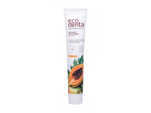 BIO BIELIACA ZUBNÁ PASTA S FLUORIDOM PAPAYA ALOE ECODENTA 75ml