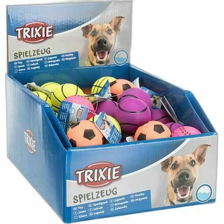Trixie Neon loptička pre psa vyrobená z penovej gumy