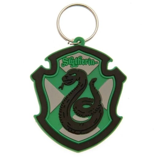 Harry Potter Slizolinská kľúčenka s hrebeňom na kľúče