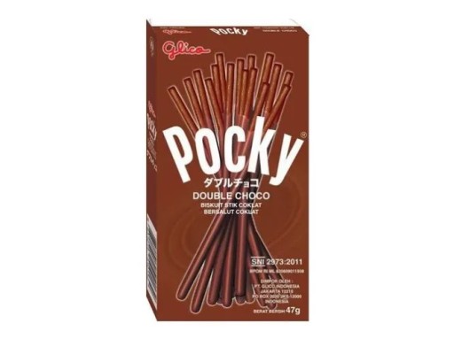 Pocky Double Choco tyčinky 39g - Glico