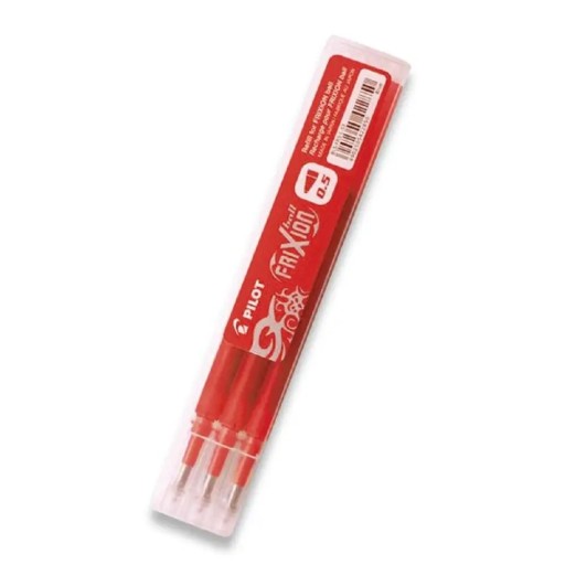 PILOT Frixion Refill 0,5 červenej zmazateľnej náplne