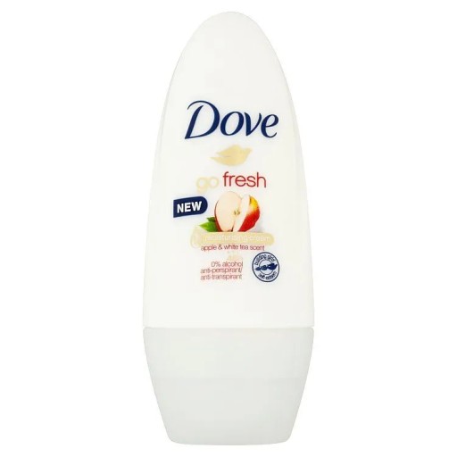 Roll-on antiperspirant Dove 50 ml jablko & biely čaj