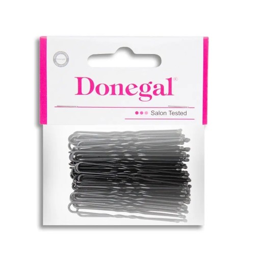 Donegal Kovové špendlíky, tzv sponky na úpravu vlasov, 5 cm dlhé, 50 ks