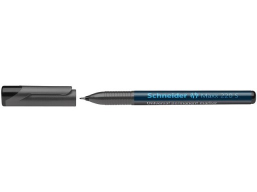 Permanentné fóliové pero SCHNEIDER Maxx 220 S, 0,4 mm, čierne