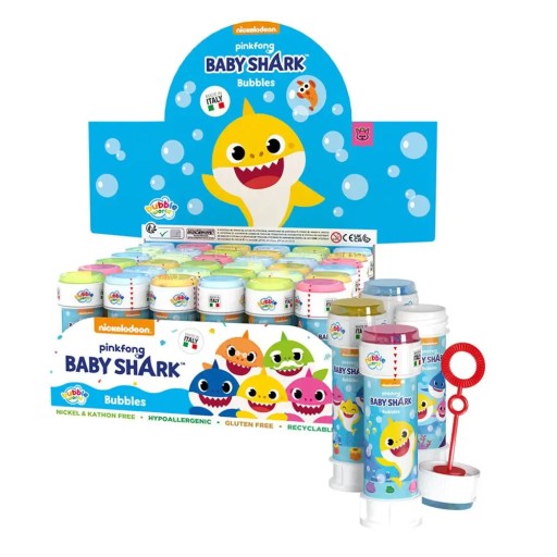 Mydlové bubliny 60ml Baby Shark /36