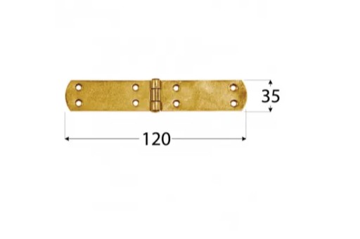 ZF 120 Záves 120x35x2,5