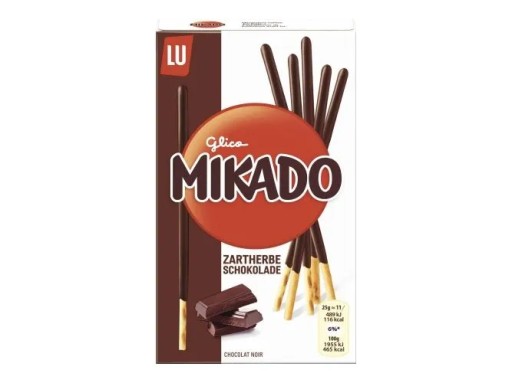 Mikádo tyčinky s horkou čokoládou 75g