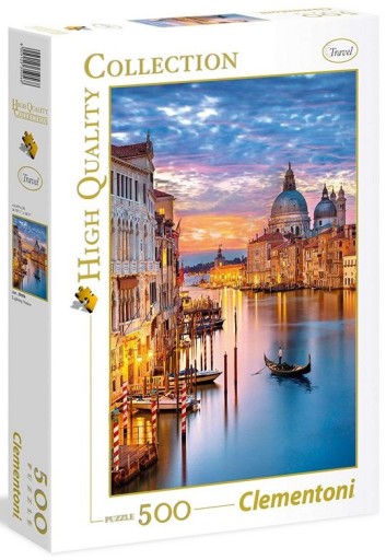 Puzzle 500. HQ Lighting Venice. Clementoni. 35056.