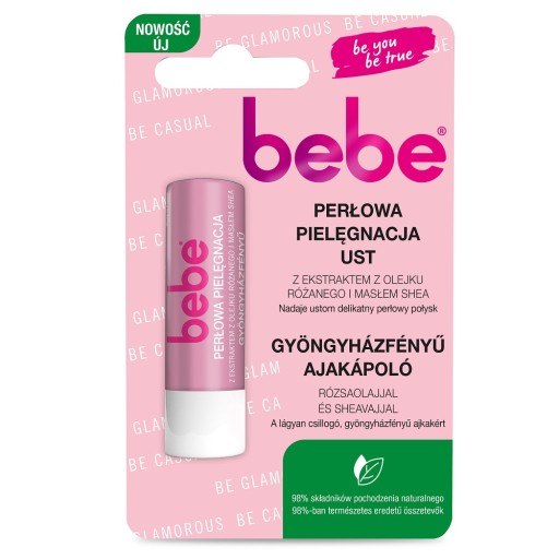 BEBE Young Care ošetrujúci rúž Perłowa 49g