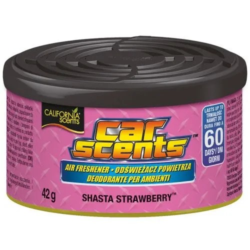 Plechovka s vôňou na jahody California Scents