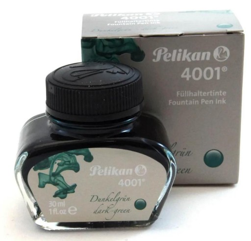 Pelikan 4001 atrament DARK GREEN 30 ml