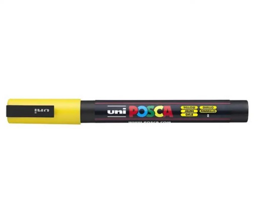 Pigmentový značkovač Posca ružový (13) PC-3M UNI