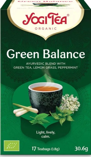 Yogi Tea Green Balance - Zelená harmónia