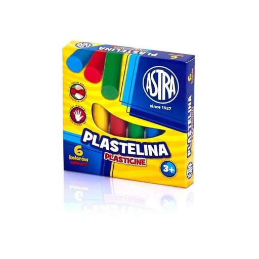 KRUHÁ ŠKOLA Plastelína ASTRA 6 FARIEB 071