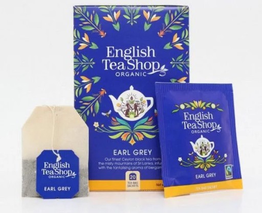 English Tea Shop Organický čaj Earl Grey 20 vrecúšok