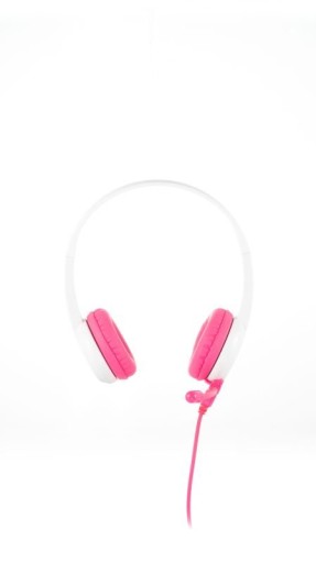 Káblové slúchadlá BuddyPhones StudyBuddy PINK