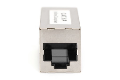 Priechodný adaptér RJ45/RJ45 1:1 tienená kategória 6A