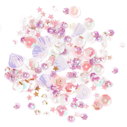 dPCraft dúhové flitre mix 15 G, Unicorn DPCE-099