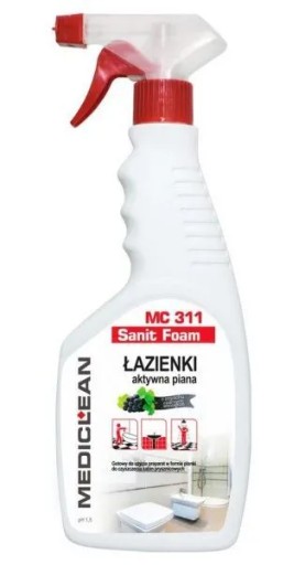 ČISTIACA PENA KÚPEĽŇOVÁ SANIT FOAM MEDICLEAN500ml