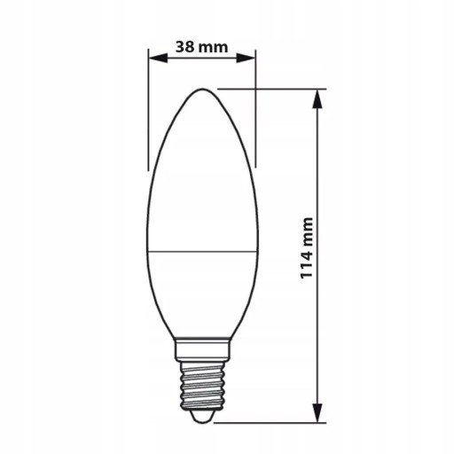 E14 B38 LED žiarovka 7W 4000K CorePro ND PHILIPS