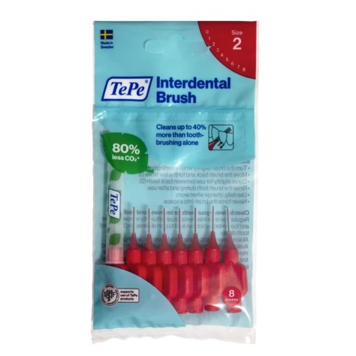 TePe medzizubné kefky 0,5 mm - veľkosť 2