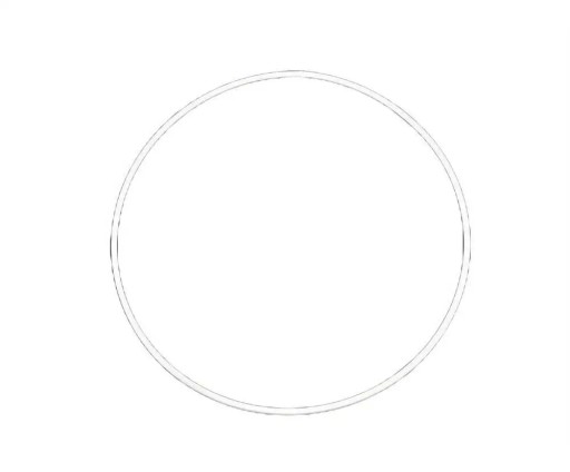 BIELE kovová obrúčka Lapač snov 20 cm