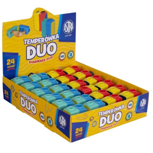 ASTRA SCHOOL SHAPE DOUBLE DUO mix farieb