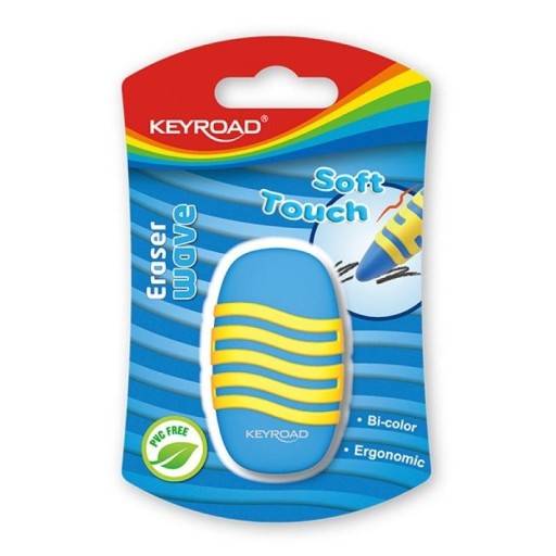 UNIVERZÁLNA GUMA KEYROAD WAVE, BLISTER, MIX FARIEB